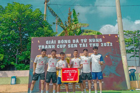 Sotek Group tranh tài giải bóng đá tứ hùng SEN TÀI THU 2022